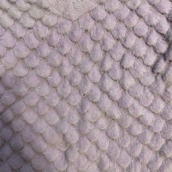 Andrew Marc New York Lilac Knit Sweater - Picture 2 of 4